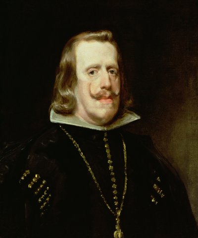 スペインのフィリップ4世（1605〜65年）、1656年頃 作： Diego Velázquez